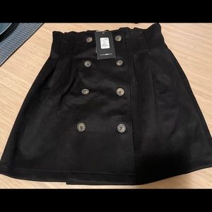 Fashion Nova suede skirt!